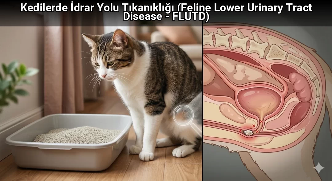 Kedilerde İdrar Yolu Tıkanıklığı (Feline Lower Urinary Tract Disease - FLUTD)